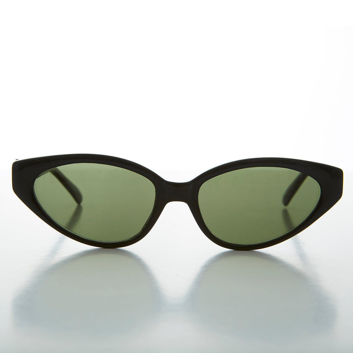 Punk Rocker Oval Cat Eye Vintage Women's Sunglass - Audrey