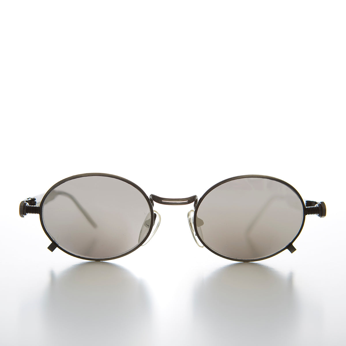Metal Vintage Sunglass with Coil Temples - Corp