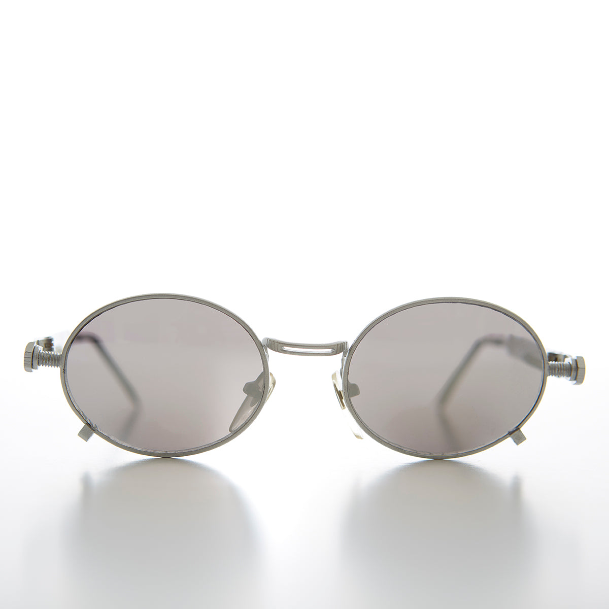Metal Vintage Sunglass with Coil Temples - Corp