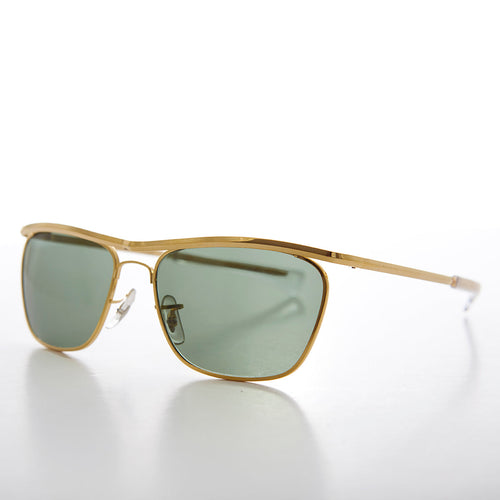 80s Biker Sunglass Glass Lens - Darian