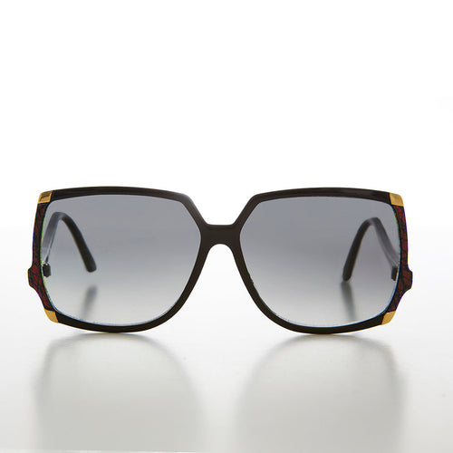 Big Square Women's Vintage Sunglass - Dee