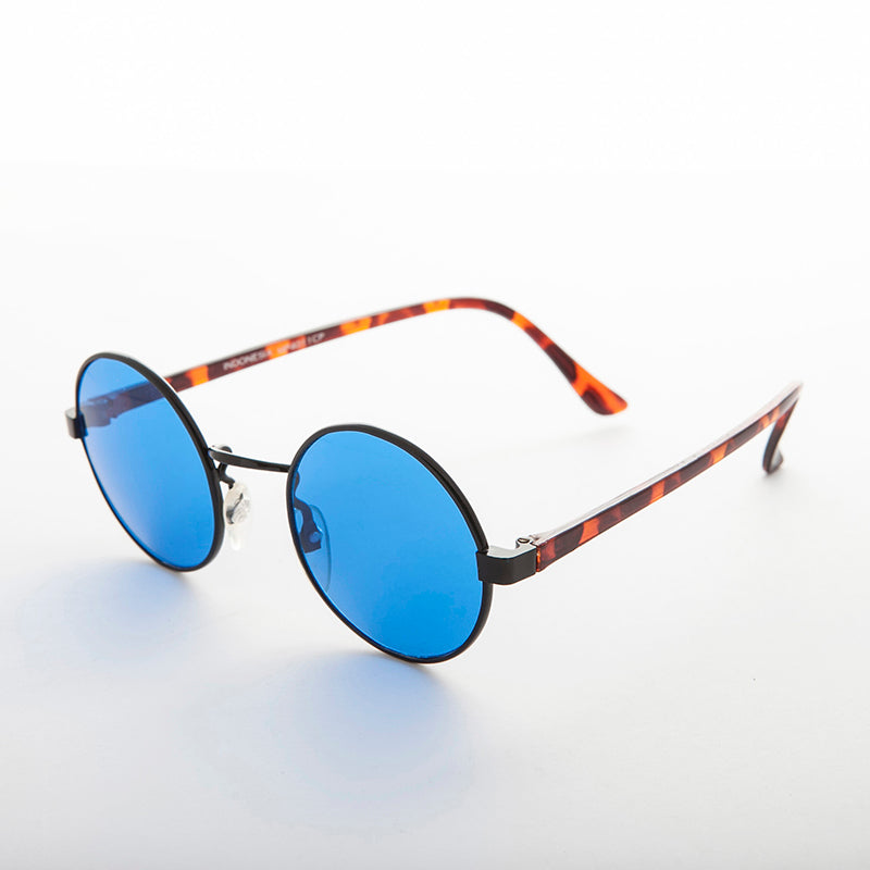 Round Color Lens Vintage 1990s Sunglass - Dylan