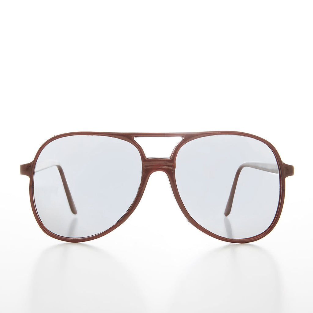 80s Transition Lens Large Aviator Vintage Sunglass - Emilio