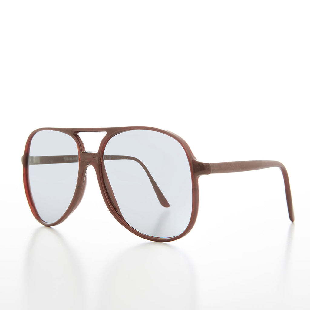 80s Transition Lens Large Aviator Vintage Sunglass - Emilio