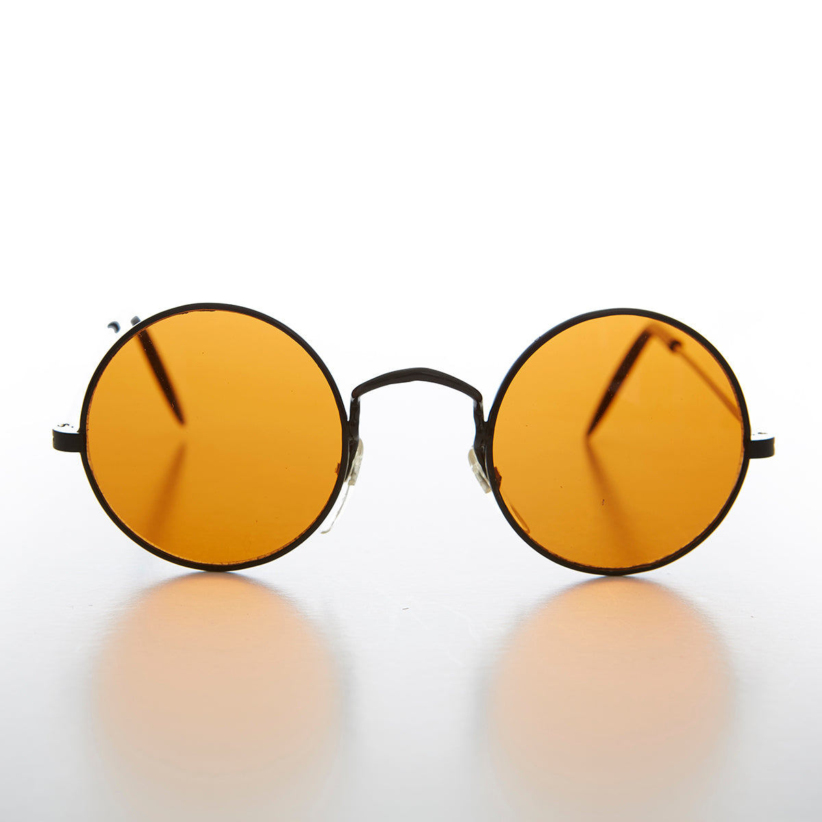 Round Colored Lens Vintage Sunglass - Euro