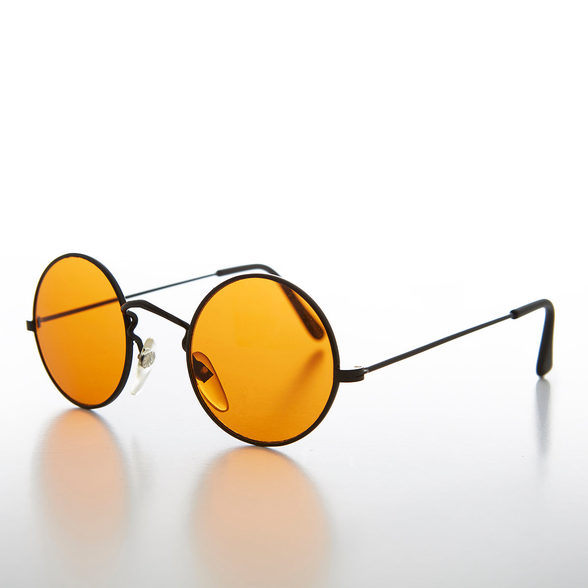 Round Colored Lens Vintage Sunglass - Euro