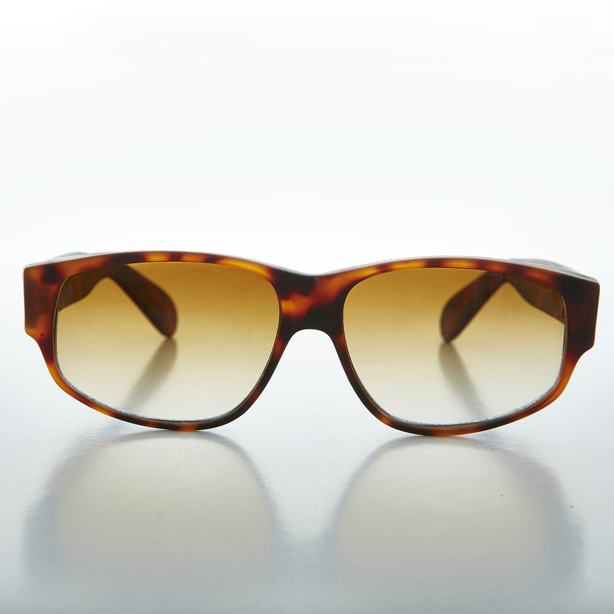 Wide Rectangular Mod Vintage Sunglass - Fez