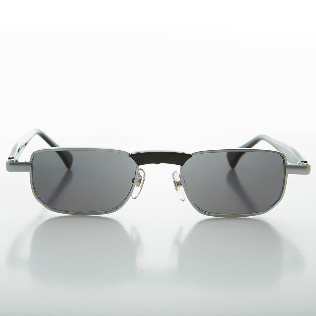 Slim Rectangle Vintage Sunglasses - Hank
