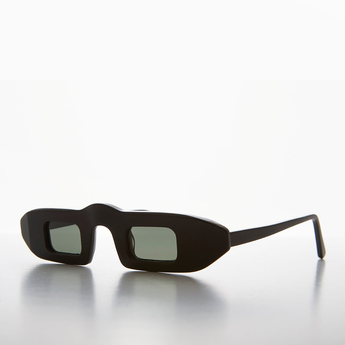Black Polarized Steampunk Sunglass - Hitomi