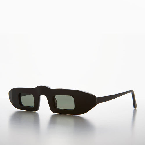 Black Polarized Steampunk Sunglass - Hitomi