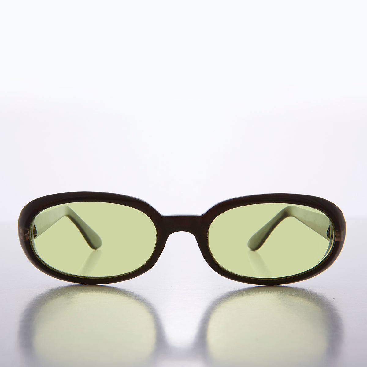 Unisex Color Lens Vintage Sunglasses - Loli