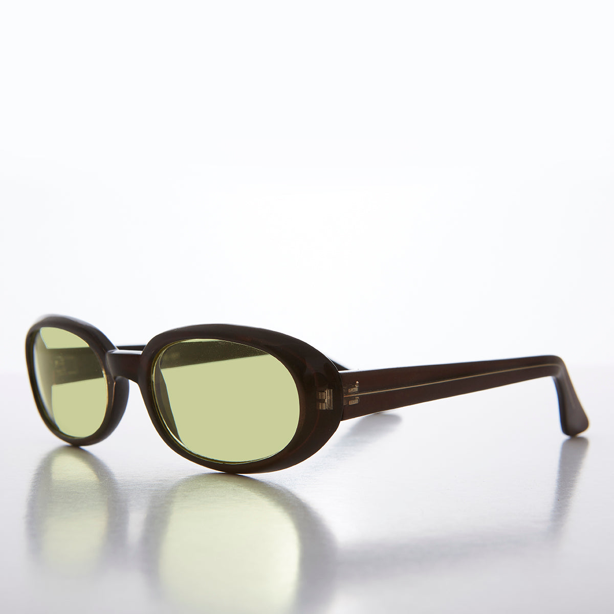 Unisex Color Lens Vintage Sunglasses - Loli