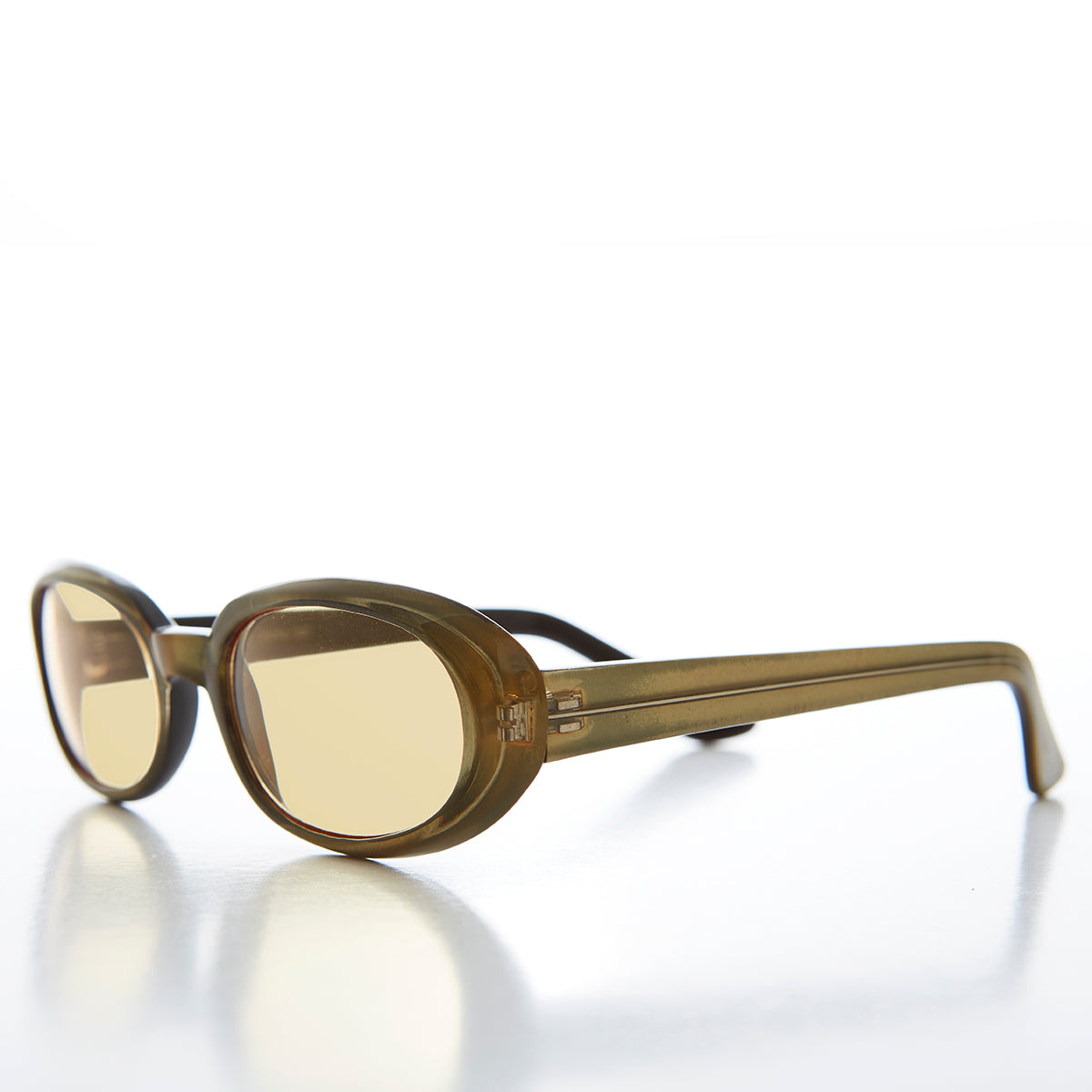 Unisex Color Lens Vintage Sunglasses - Loli