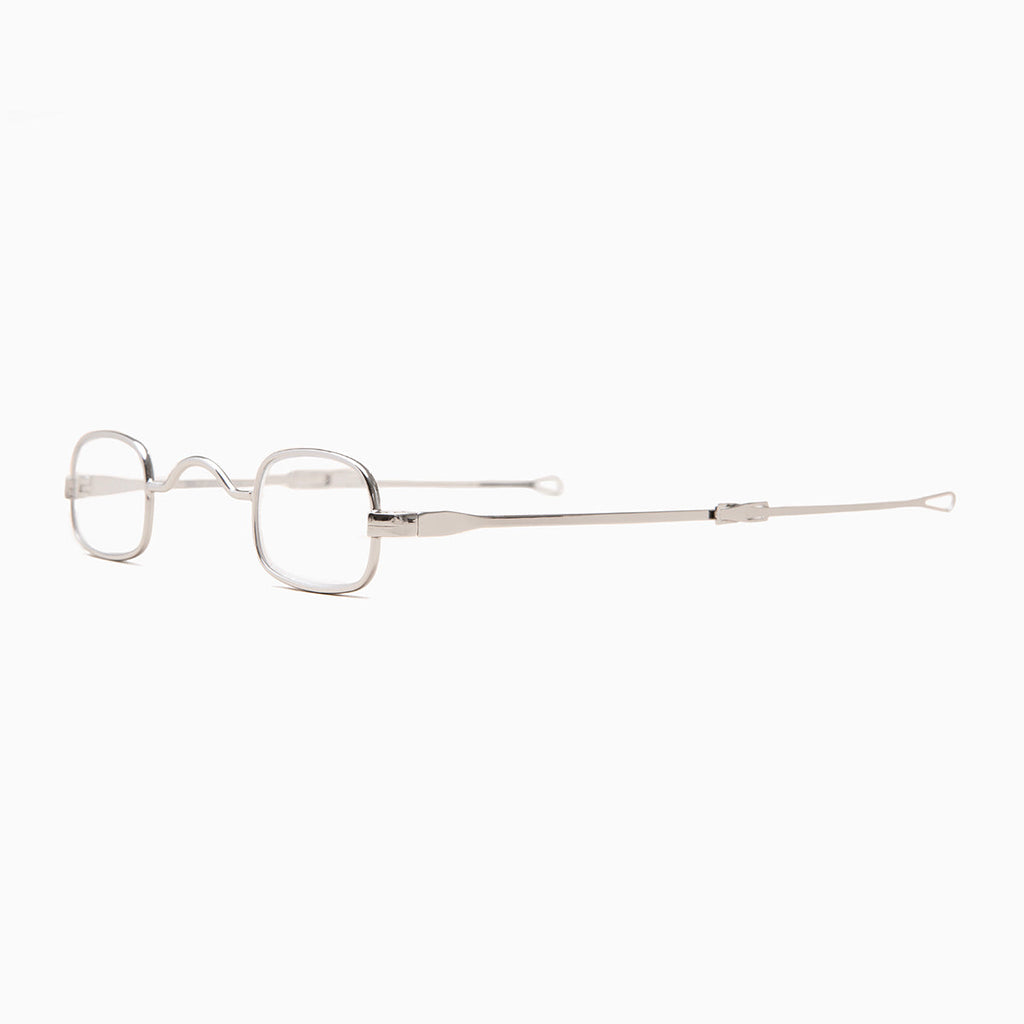 Tiny Spectacle Reading Glasses with Sliding Temples - Kane