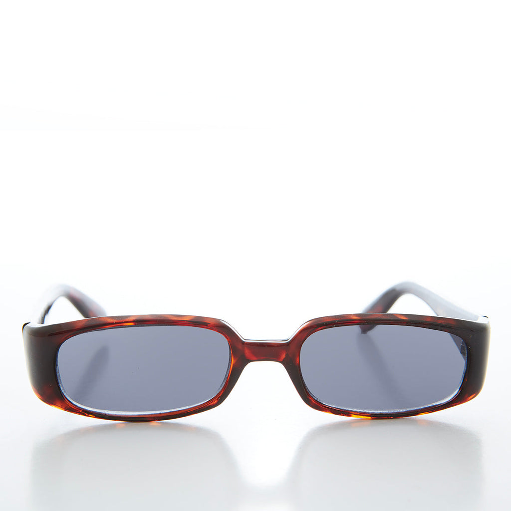 Slim Rectangular 90s Sunglasses - Lynch