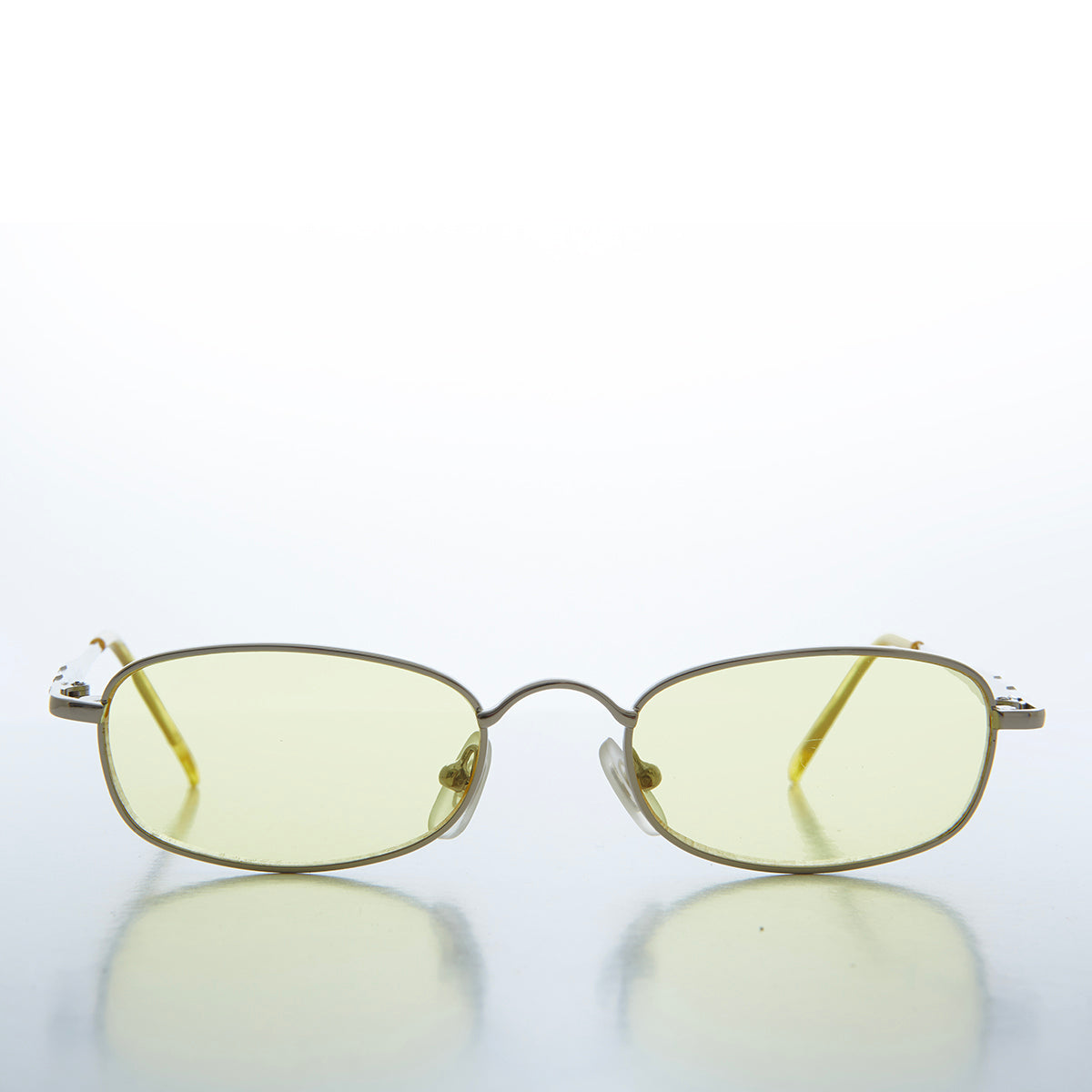 Rectangular Sunglass with Tinted Lenses - Mills