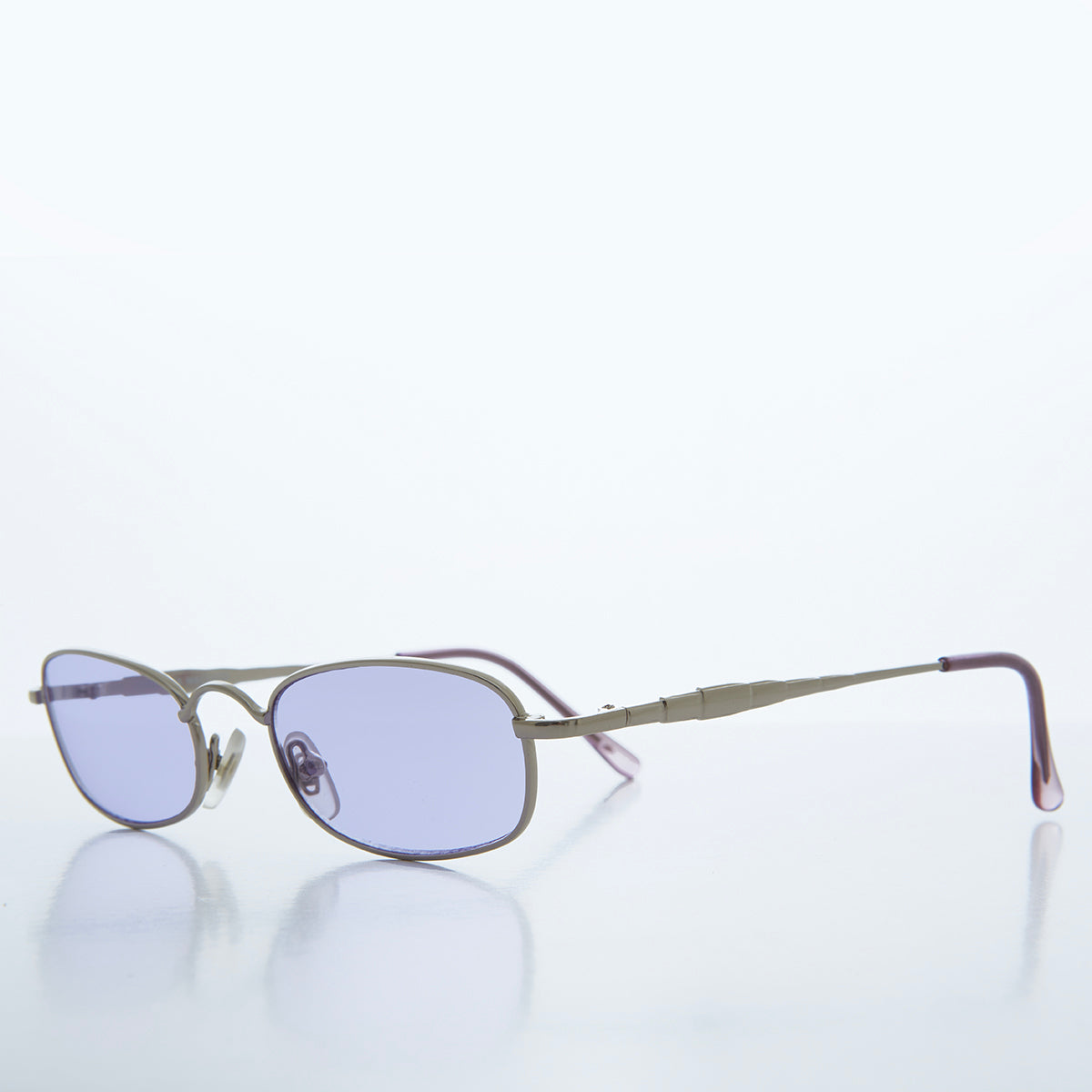 Rectangular Sunglass with Tinted Lenses - Mills