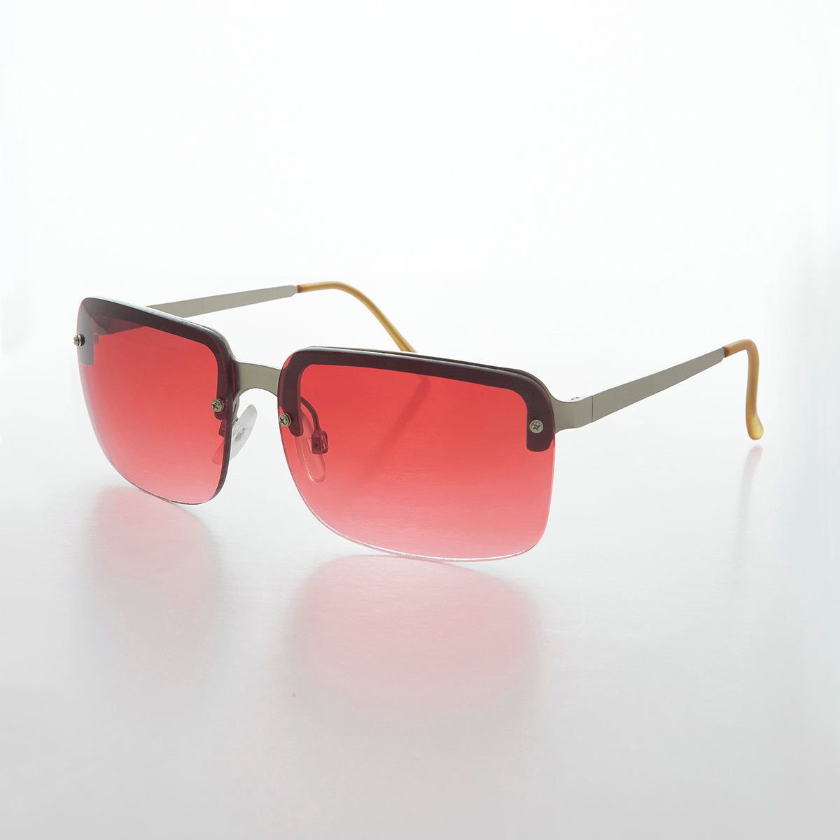 Colorfull Tinted Rimless Vintage Sunglass - Minxie