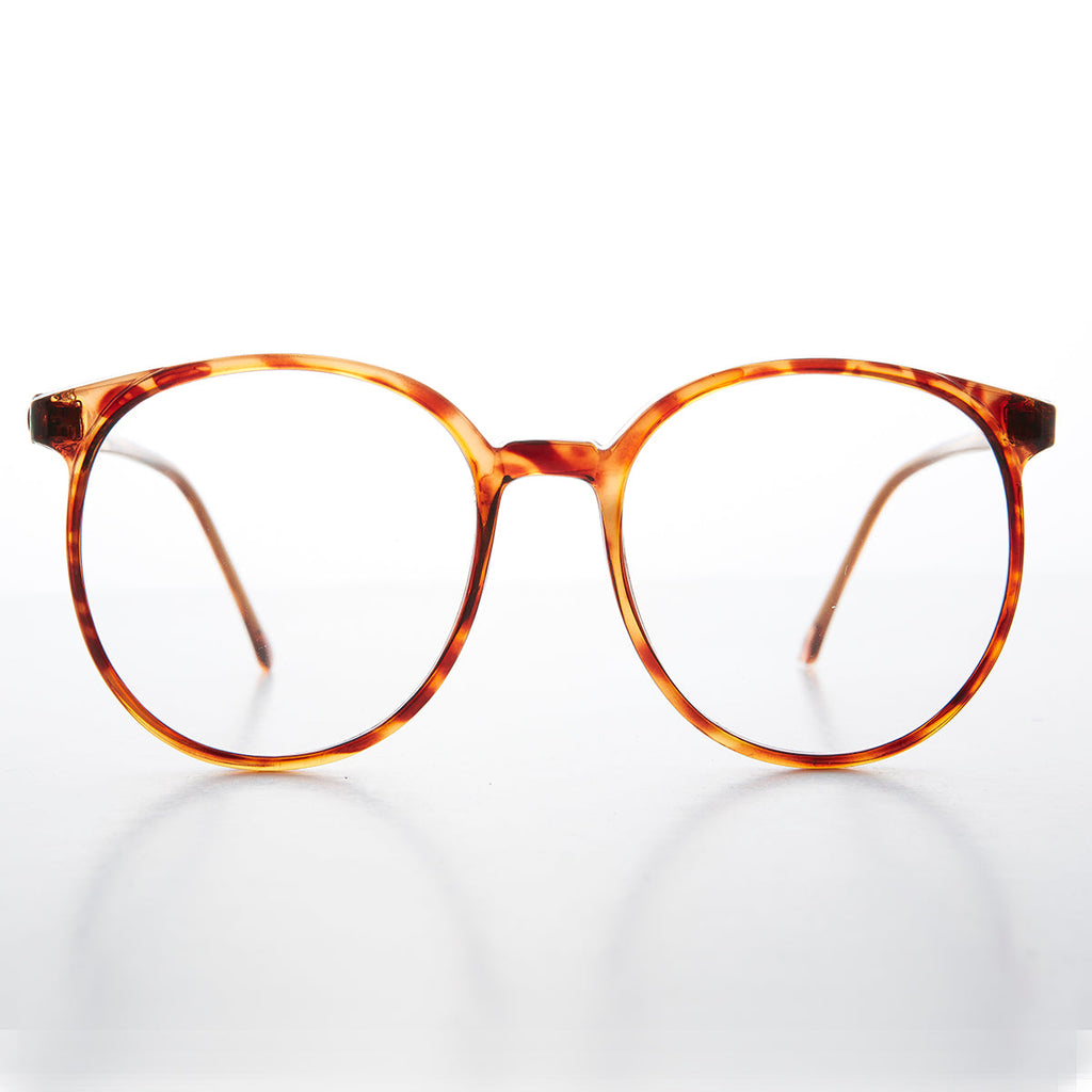 Big 80s Secretary Eyeglasses with Clear Lens - Smarty