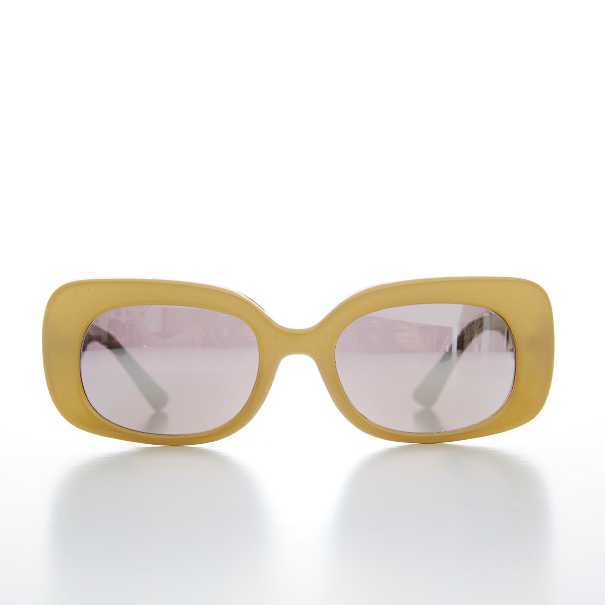 Thick Pastel Mod Retro Sunglasses - Tutti