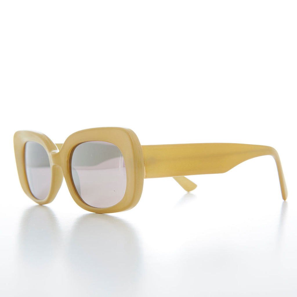 Thick Pastel Mod Retro Sunglasses - Tutti