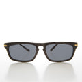 Slim Rectangular Beatnik Vintage Sunglass - Wilde