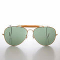 Vintage Aviator with Cable Temples  - Wolfman